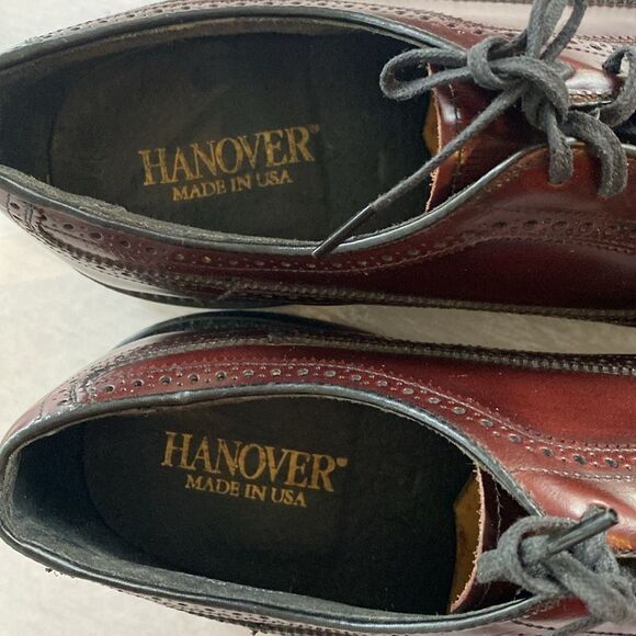 Classic Brown Leather Oxfords - Picture 7 of 8